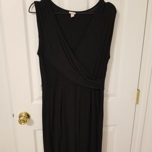 Black casual dress